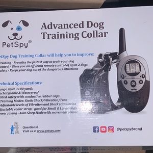 Petspy Advanced dog training collar